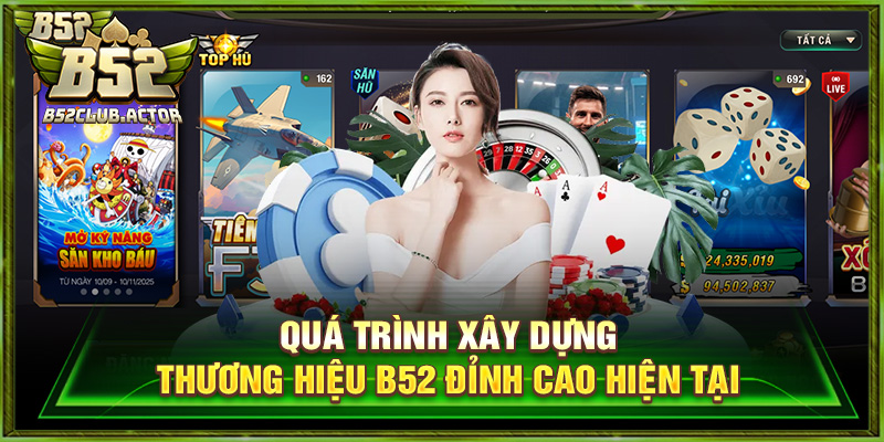 Quá trình xây dựng thương hiệu b52 đỉnh cao hiện tại